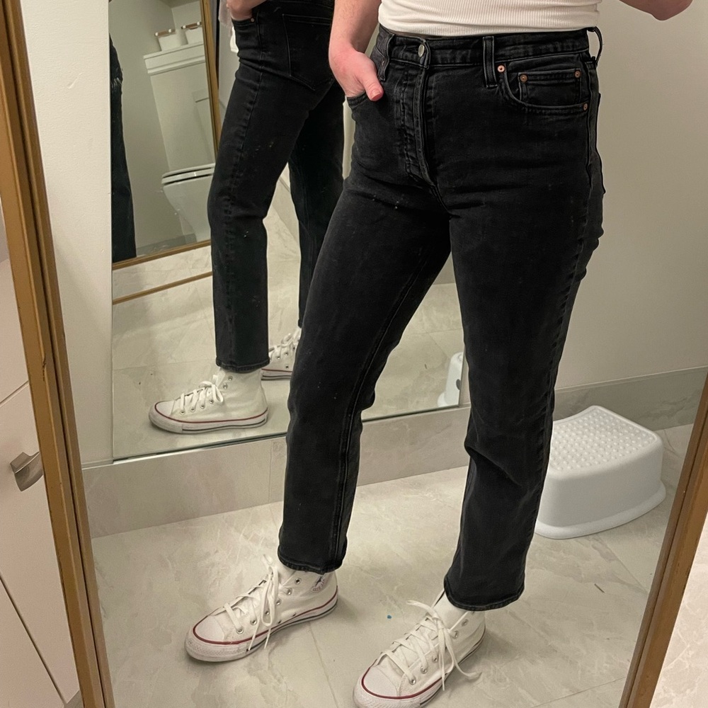 Denim Forum - The Arlo High-rise Straight Jean